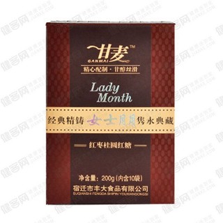 甘麦 女士月月红枣桂圆红糖盒装(丰大)