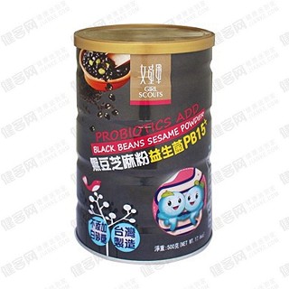 女童军黑豆黑芝麻粉（益生菌pb15+)(御茶茶业)