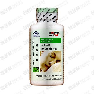 康来仕福 金奥力牌褪黑素胶囊(紫光)