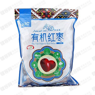优农康品 新疆阿克苏有机红枣一等果(大漠绿岛)