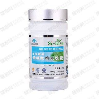 si-ki时健 百合康牌硒螺旋藻软胶囊(百合)
