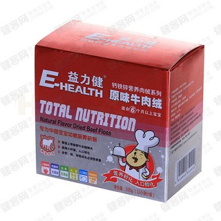 益力健 钙铁锌营养肉绒-原味牛肉绒(纸盒)