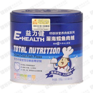 益力健 钙铁锌营养肉绒-深海鳕鱼肉绒(一品坊)