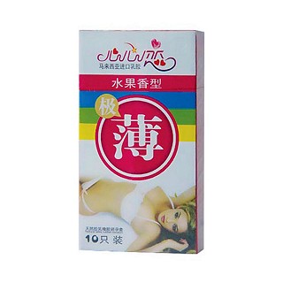 心心恋极薄避孕套(水果香型)