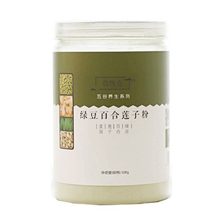 自然岛绿豆百合莲子粉(源本)