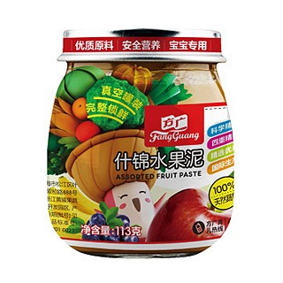 方广宝宝辅食什锦水果泥(方广)