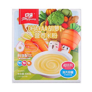 方广dha+aa胡萝卜营养米粉(方广)