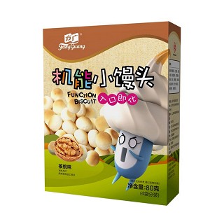 方广 机能小馒头核桃味(盒装)