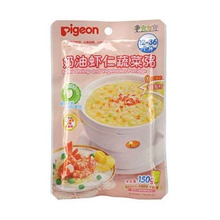贝亲pigeon宝宝辅食奶油虾仁蔬菜粥(爱食客)