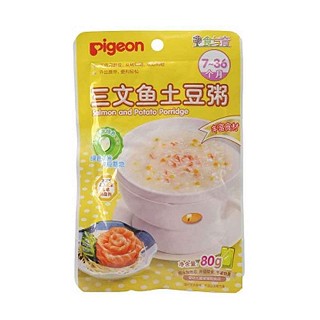 贝亲pigeon宝宝辅食三文鱼土豆粥(爱食客)