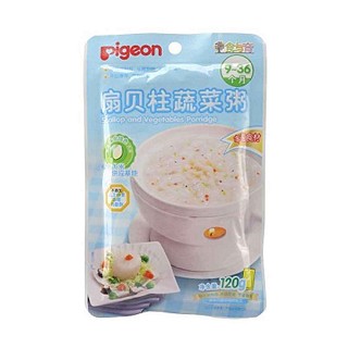 贝亲pigeon宝宝辅食扇贝柱蔬菜粥 (爱食客)