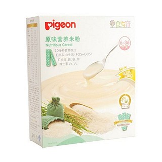 贝亲pigeon婴幼儿辅食原味营养米粉(金祥)