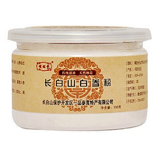 峻铭堂白参粉(长白山保护一品)