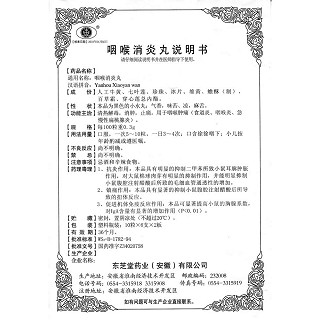 咽喉消炎丸(10s*6支*2板)