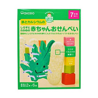 和光堂婴儿辅食海带仙贝磨牙饼干(和光堂)