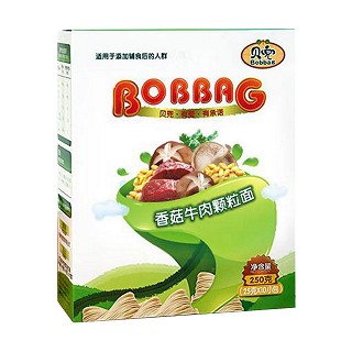 贝兜香菇牛肉颗粒面条(欧麦)