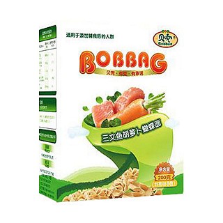 贝兜三文鱼胡萝卜蝴蝶面(赢洋实业)