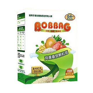 贝兜鸡蛋番茄味颗粒面(欧麦)
