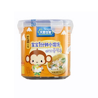 天然世家鱼肉豆腐+虾仁蔬菜小馄饨(诺达)