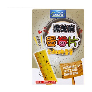 天然世家黑芝麻蛋卷(永乐)