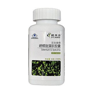 优卡力 硒螺旋藻软胶囊