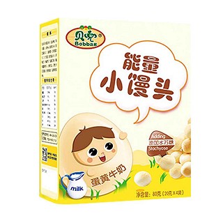 贝兜蛋黄牛奶小馒头(嘉士威)