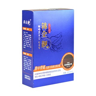 韩金靓利威丝染发霜(桃木色)