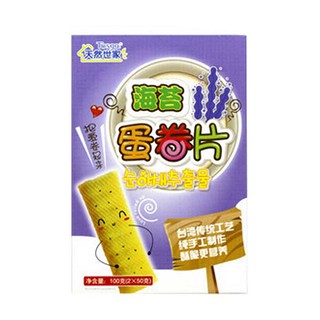 天然世家海苔味蛋卷(古之极)