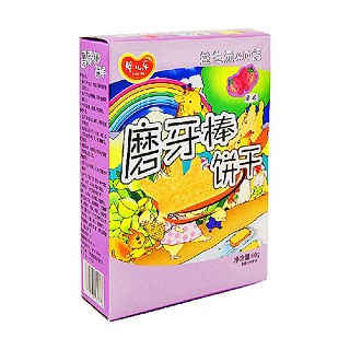 婴儿乐磨牙棒饼干益生元ad钙草莓味(婴儿乐)