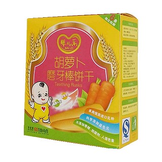 婴儿乐胡萝卜婴儿磨牙手指饼干 (婴儿乐)