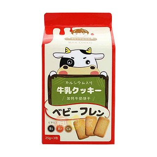 宝乐友婴儿磨牙饼干加钙牛奶味饼干(环宇开发生计)