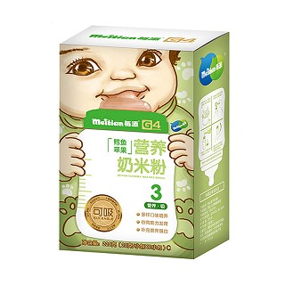 每添3段鳕鱼苹果营养奶米粉(培芝)