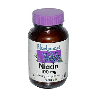 bluebonnet nutrition 维生素b3-烟酸素食胶囊(bluebonnet)