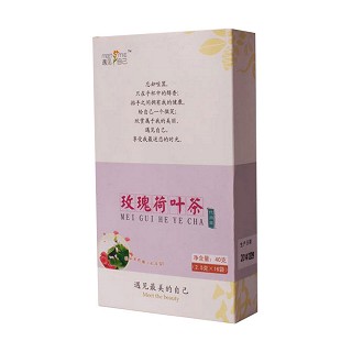 遇见自己玫瑰荷叶茶(九味草堂)
