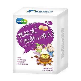 每添婴儿核桃味小馒头(共和)