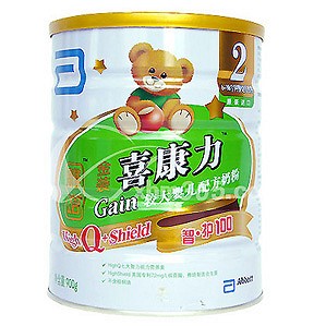 雅培金装喜康力较大婴儿配方奶粉2段