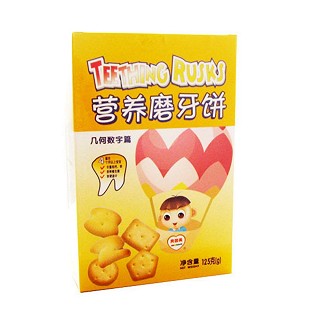 贝因美营养磨牙饼(几何数字篇)