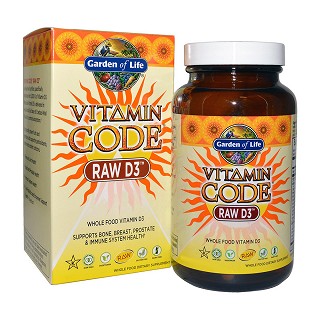 garden of life vitamin code raw d3(150粒)