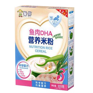 每伴婴儿米粉3段鱼肉dha (每伴)