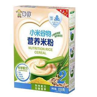 每伴婴儿米粉2段小米谷物(每伴)