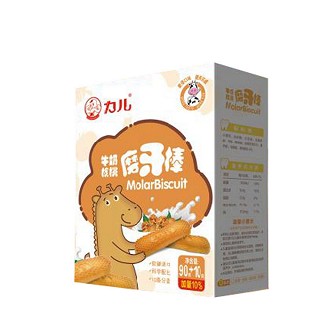 力儿婴儿牛奶核桃磨牙棒(闽族)