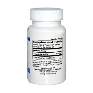 progressive laboratories 姜黄素bcm-95(progressive)