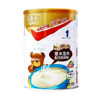 宝素力金典米粉薏米莲肉配方奶米粉1段(美素力)