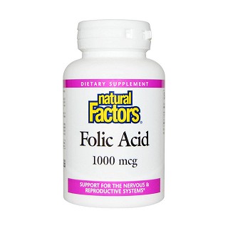 natural factors 叶酸片(natural)