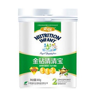 安奇儿金钻婴幼儿清清宝清火宝奶伴(绿欣)