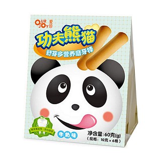 爱珍磨牙棒牛奶味 (绿麦)