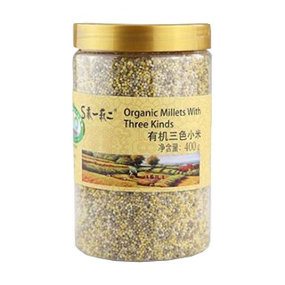 黍一菽二有机三色小米(健澜园农业)