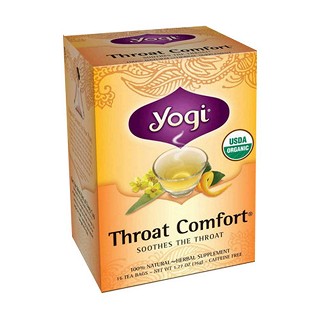 yogi有机清咽润喉茶(tea)
