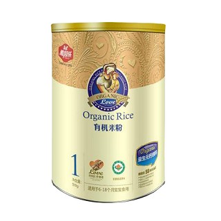 雅因乐益生元钙铁锌有机营养米粉(广来健康)