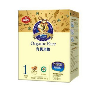 雅因乐红枣莲子营养有机米粉1段(广来健康)